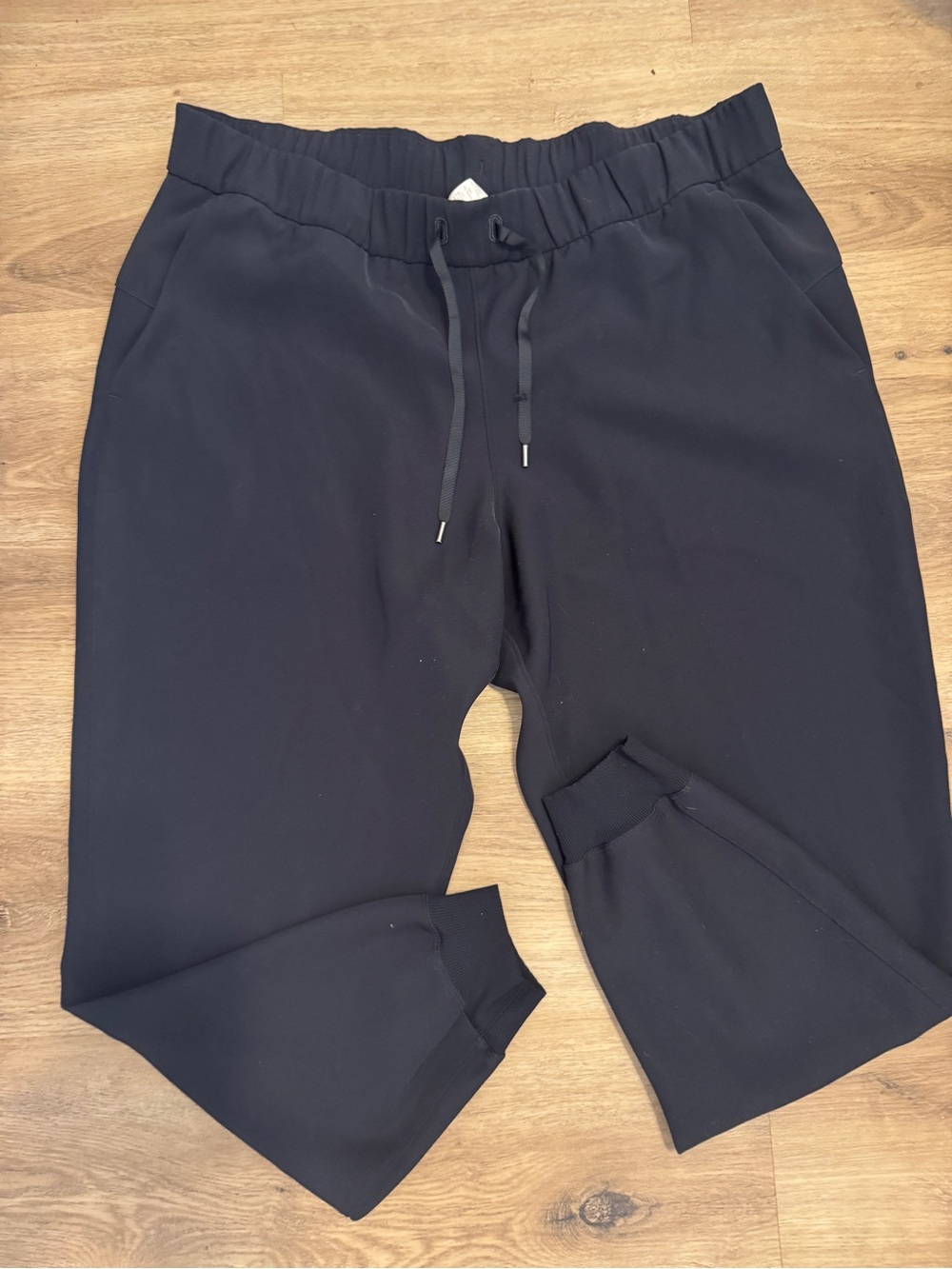 lululemon athletica women’s  Black Drawcord Joggers